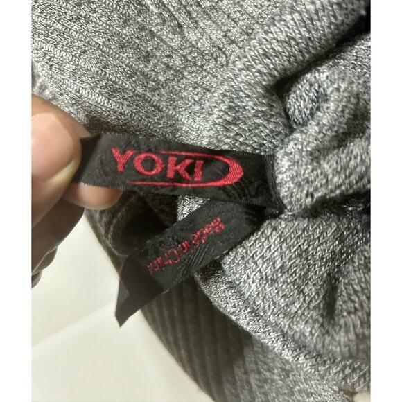 Yoki Gray Turtleneck Sweater Pullover Women L - Picture 11 of 13